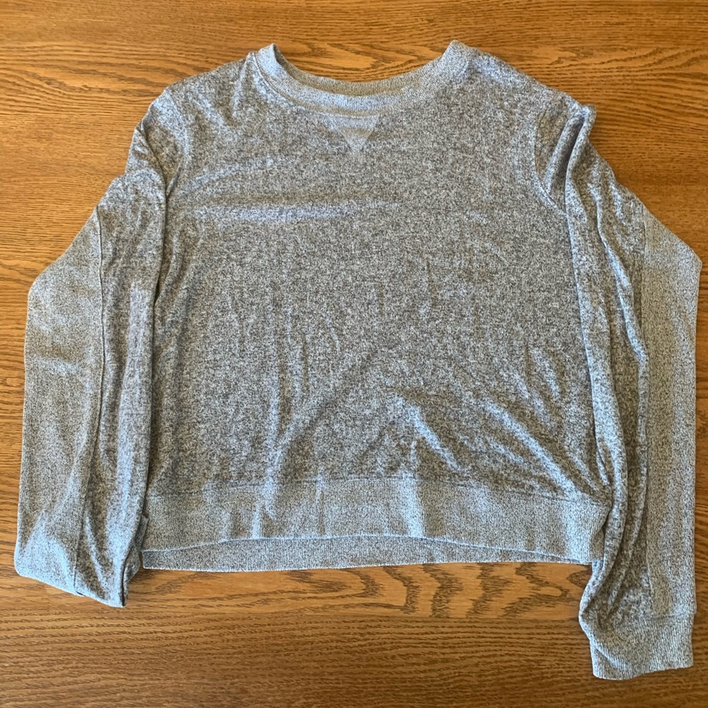Out from under sweater